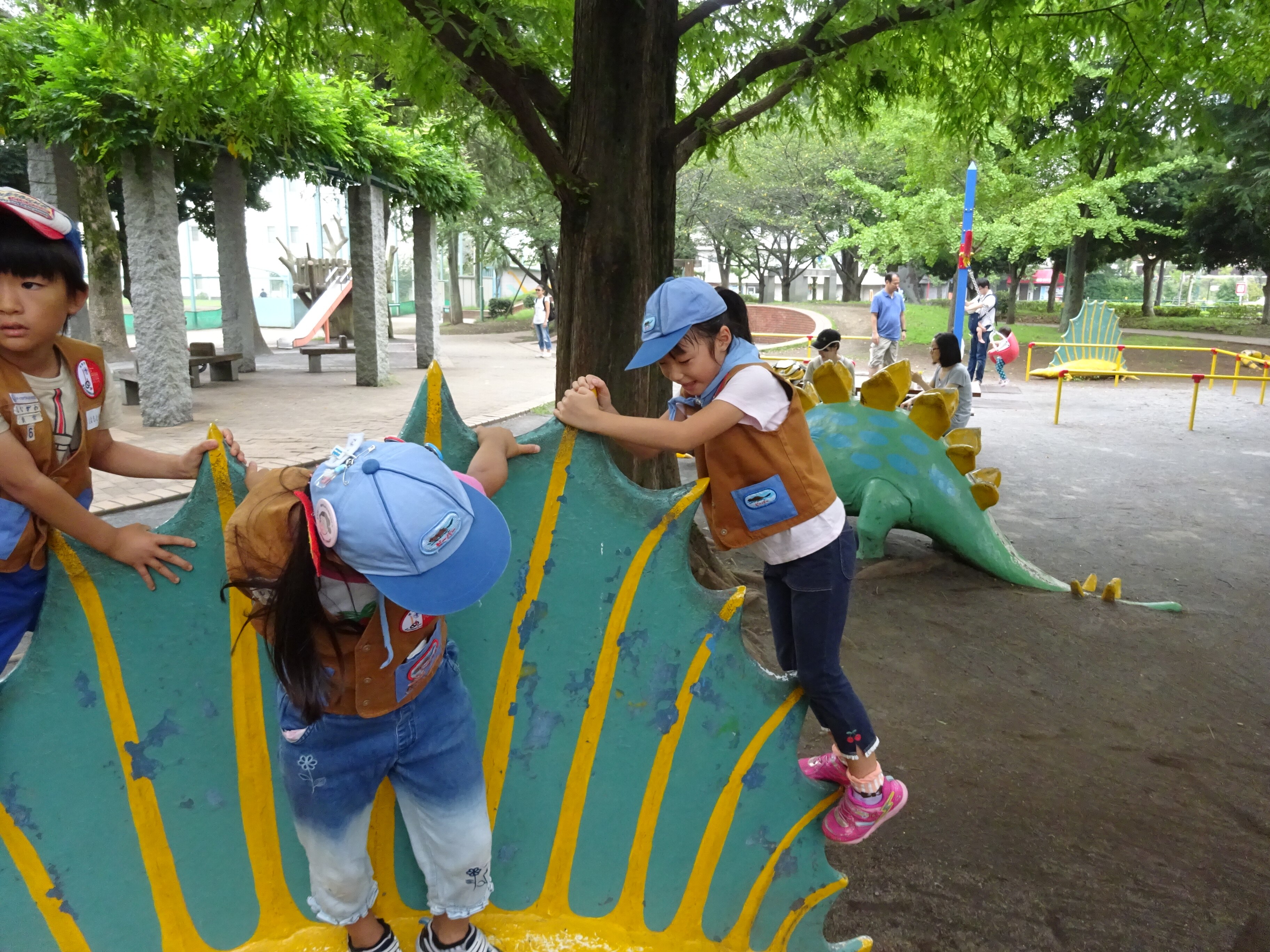 品川区の公園をきれいにして遊ぼう！
