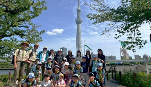 すみだがわをあるこう！